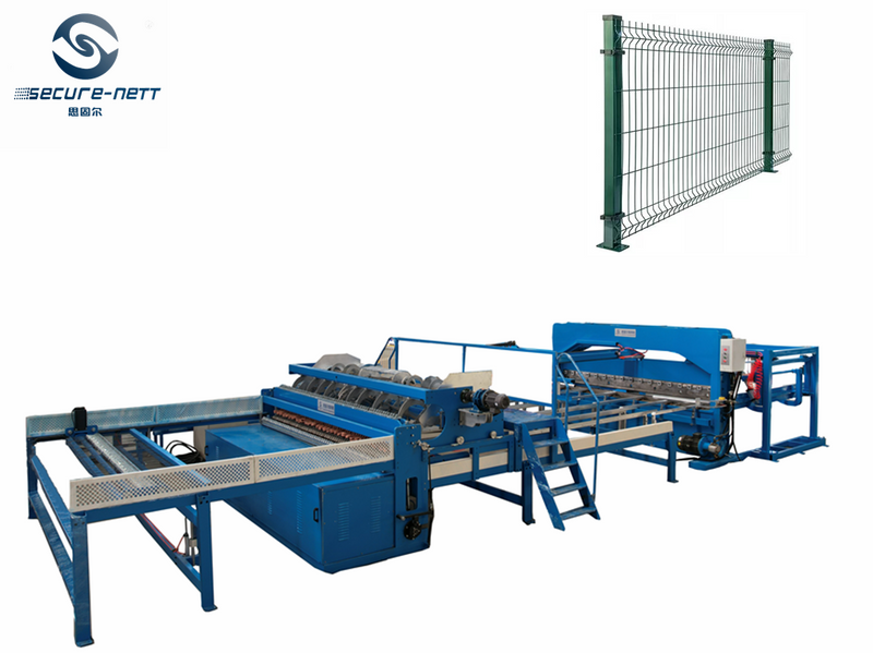 Automatic 3D fence panel welding machine