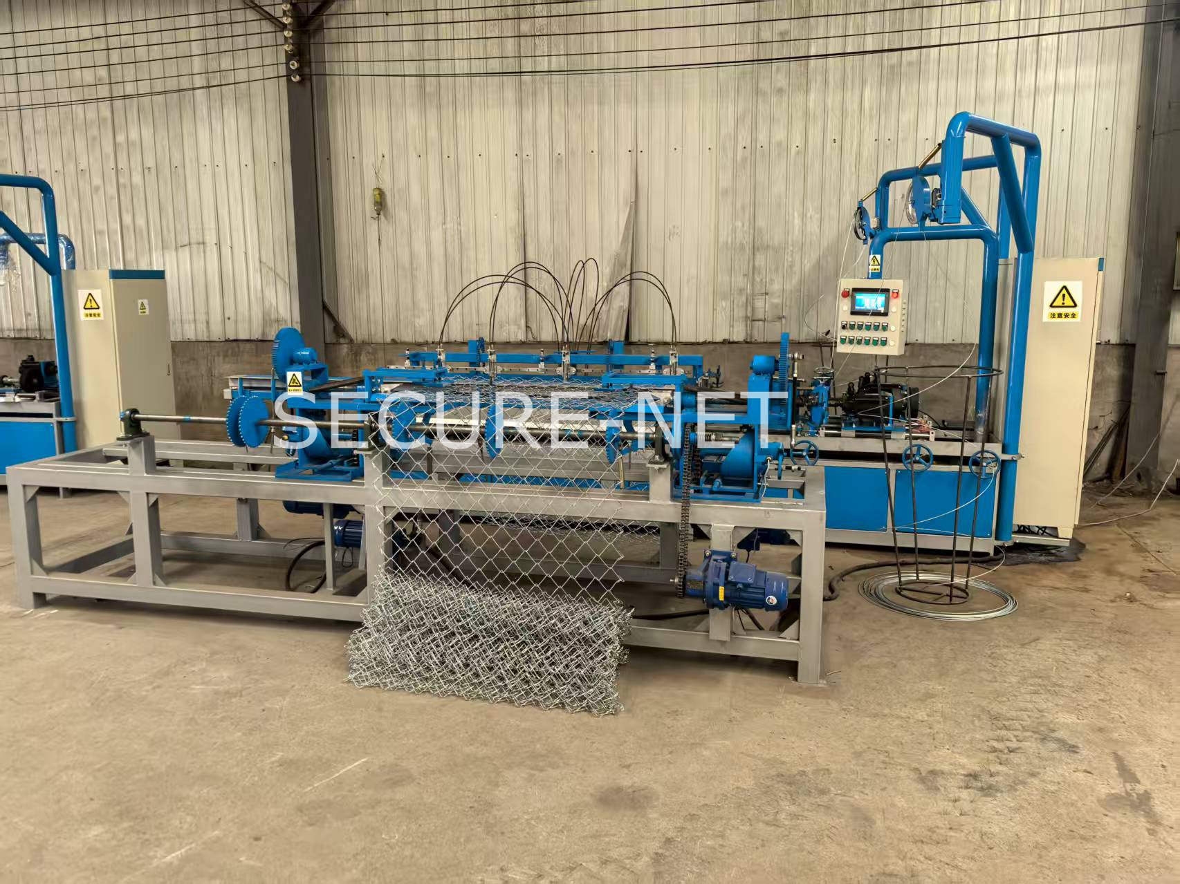 Double Wire Chain Link Fence Machine